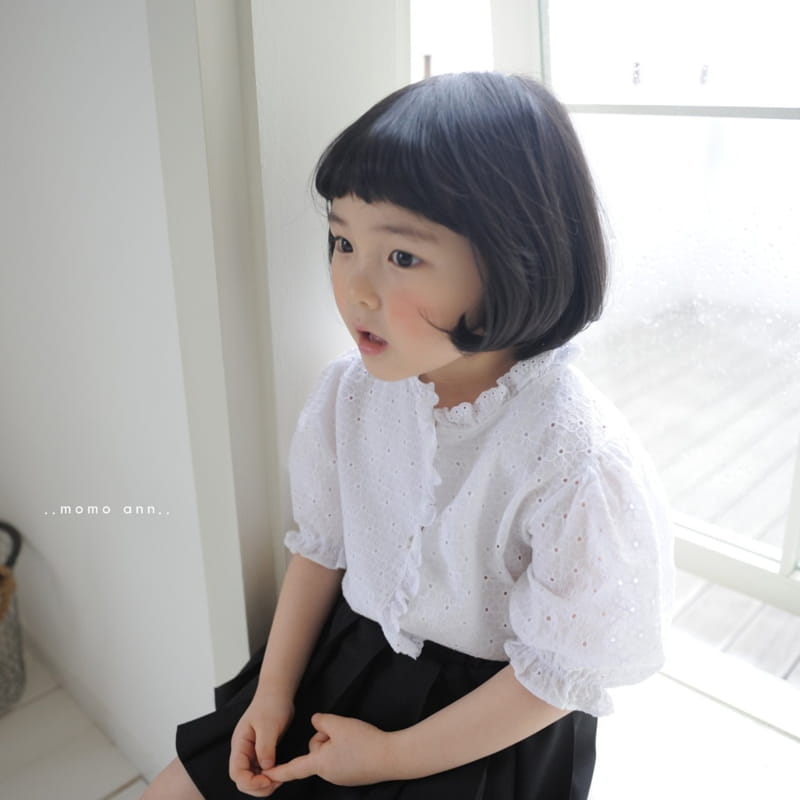 MOMO ANN - Korean Children Fashion - #Kfashion4kids - Odette Frill Blouse - 6