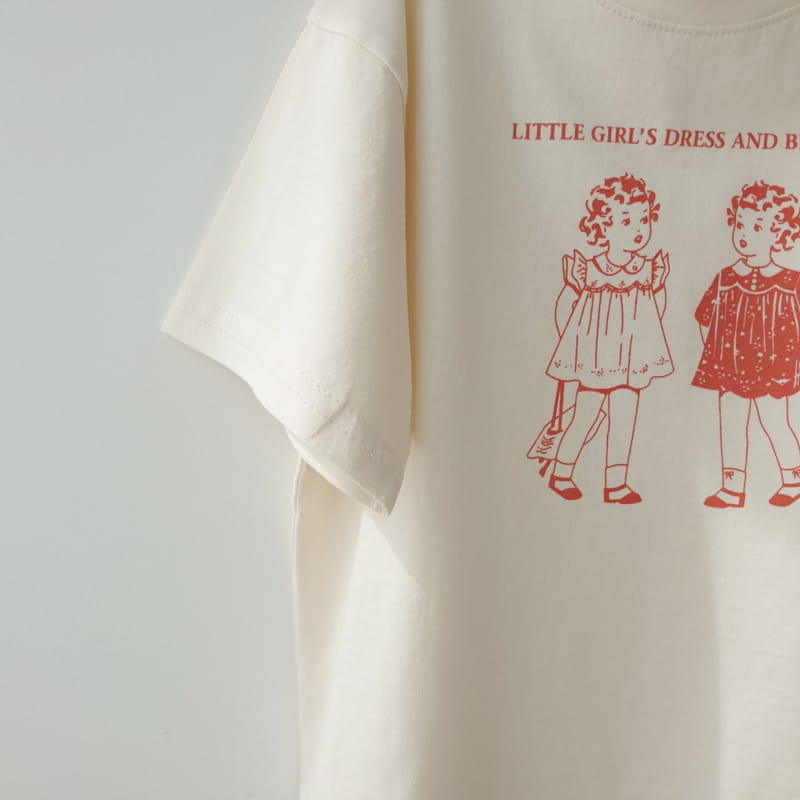 MOMO ANN - Korean Children Fashion - #Kfashion4kids - Girl Tee