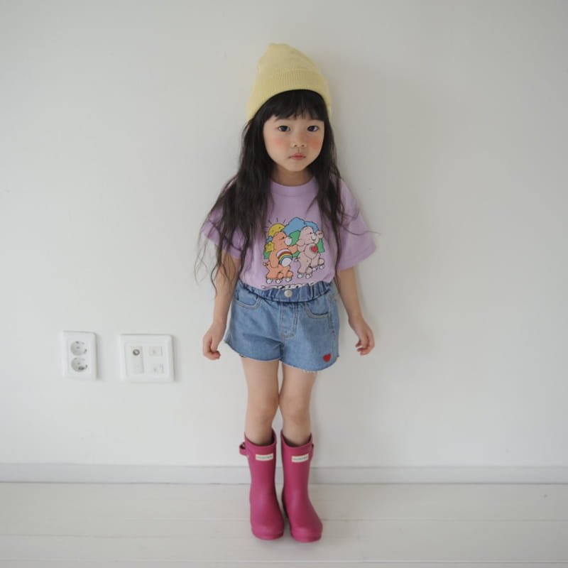 MOMO ANN - Korean Children Fashion - #Kfashion4kids - Heart Shorts - 4