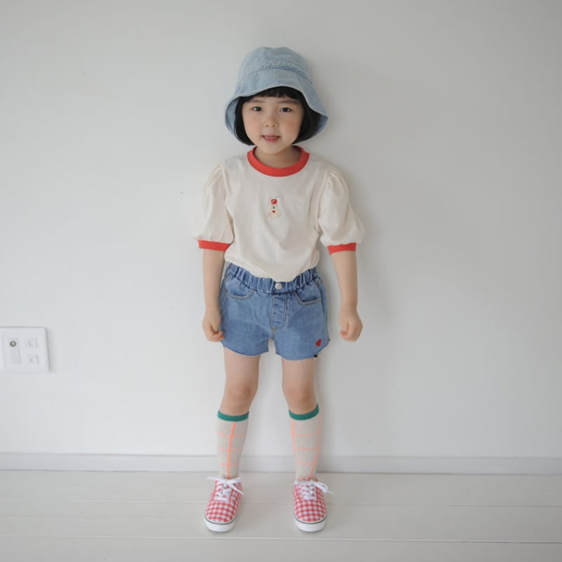 MOMO ANN - Korean Children Fashion - #Kfashion4kids - Heart Shorts - 7