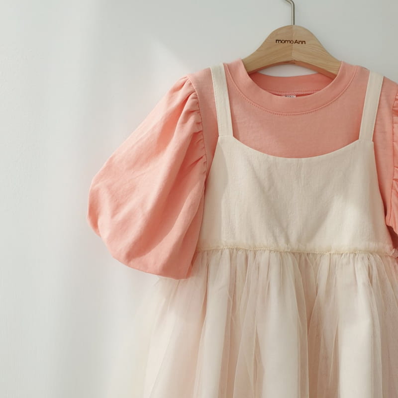 MOMO ANN - Korean Children Fashion - #Kfashion4kids - Balloon Sleeve Tee