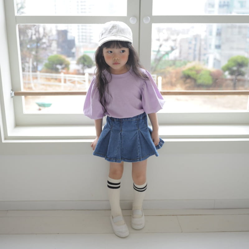 MOMO ANN - Korean Children Fashion - #Kfashion4kids - Balloon Sleeve Tee - 11
