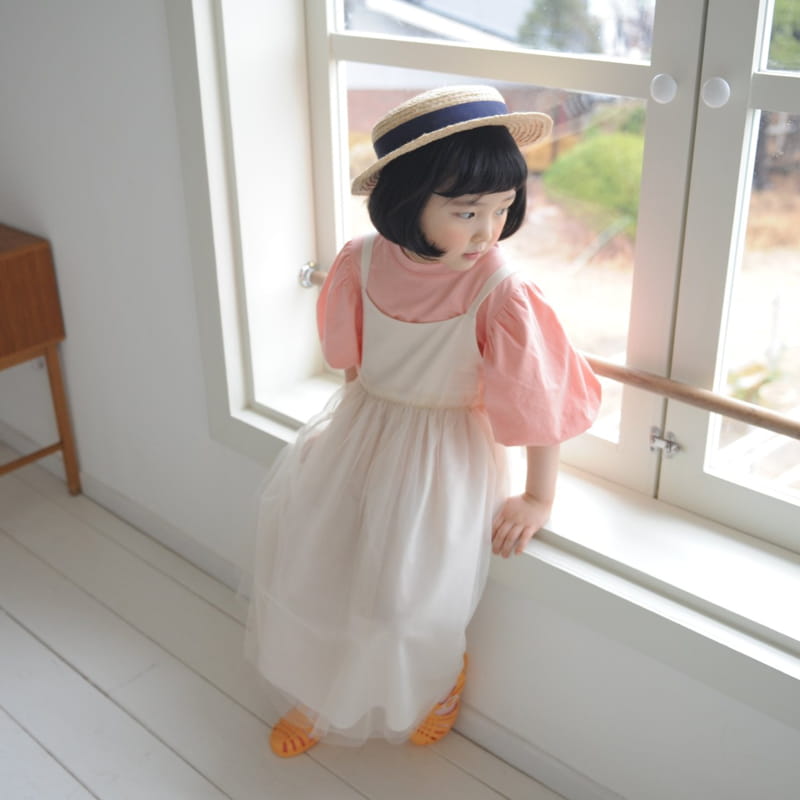 MOMO ANN - Korean Children Fashion - #Kfashion4kids - Balloon Sleeve Tee - 6