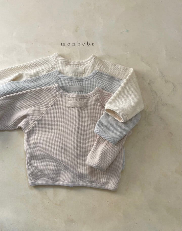 MONBEBE - Korean Children Fashion - #Kfashion4kids - Waffle Snap Cardigan - 3