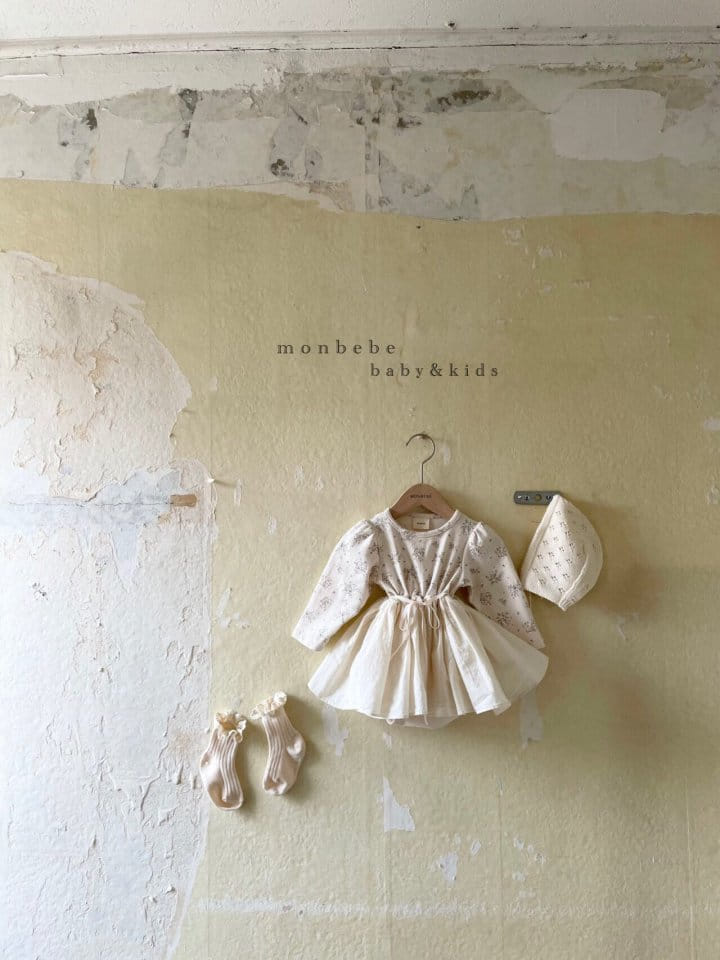 MONBEBE - Korean Children Fashion - #Kfashion4kids - Painting Frill Bodysuit - 10
