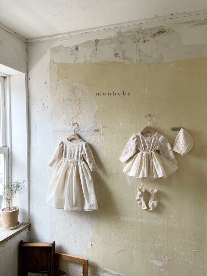 MONBEBE - Korean Children Fashion - #Kfashion4kids - Painting Frill Bodysuit - 12