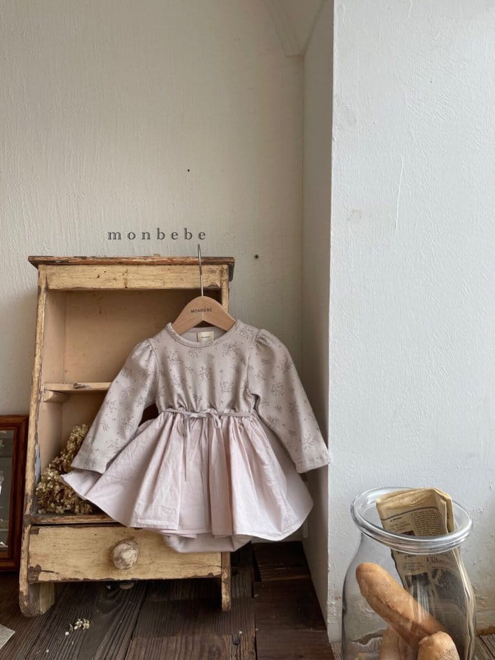 MONBEBE - Korean Children Fashion - #Kfashion4kids - Painting Frill Bodysuit - 7