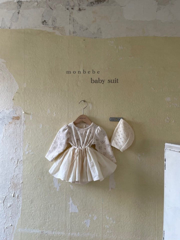 MONBEBE - Korean Children Fashion - #Kfashion4kids - Painting Frill Bodysuit - 9