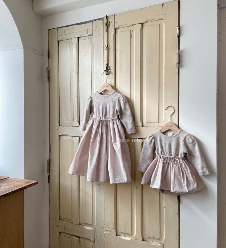 MONBEBE - Korean Children Fashion - #Kfashion4kids - Painting Frill One-piece - 11