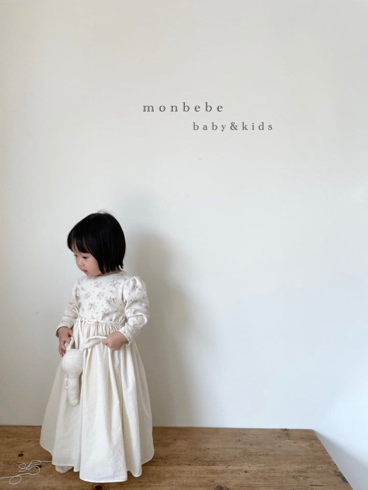 MONBEBE - Korean Children Fashion - #Kfashion4kids - Painting Frill One-piece - 7