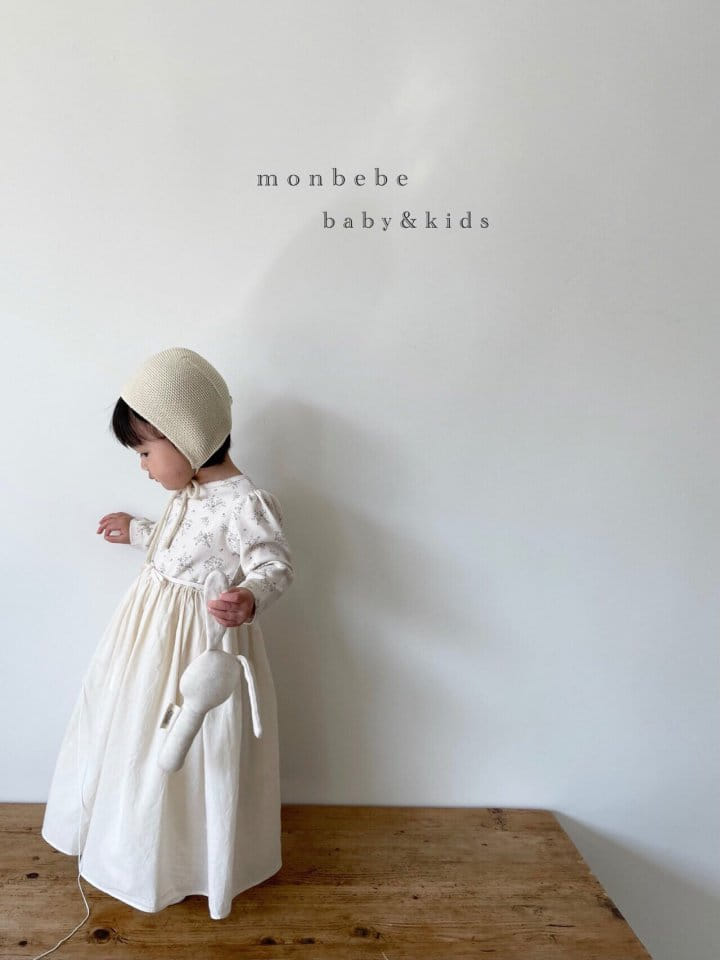MONBEBE - Korean Children Fashion - #Kfashion4kids - Painting Frill One-piece - 9