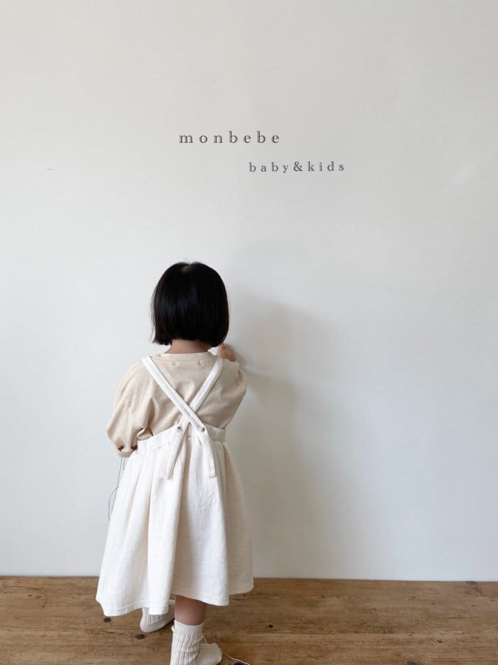 MONBEBE - Korean Children Fashion - #Kfashion4kids - Joel Dungarees Skirt - 4