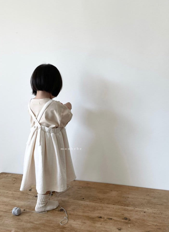 MONBEBE - Korean Children Fashion - #Kfashion4kids - Joel Dungarees Skirt - 5