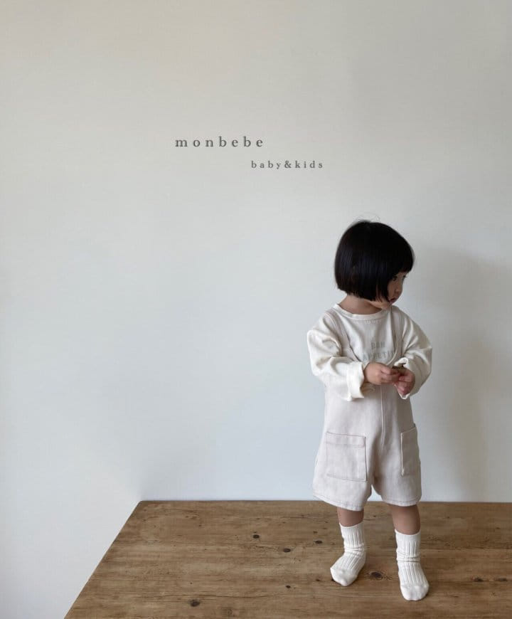 MONBEBE - Korean Children Fashion - #Kfashion4kids - Joel Dungarees Pants - 4