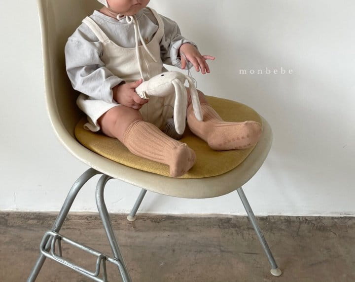 MONBEBE - Korean Children Fashion - #Kfashion4kids - Joel Dungarees Pants - 5