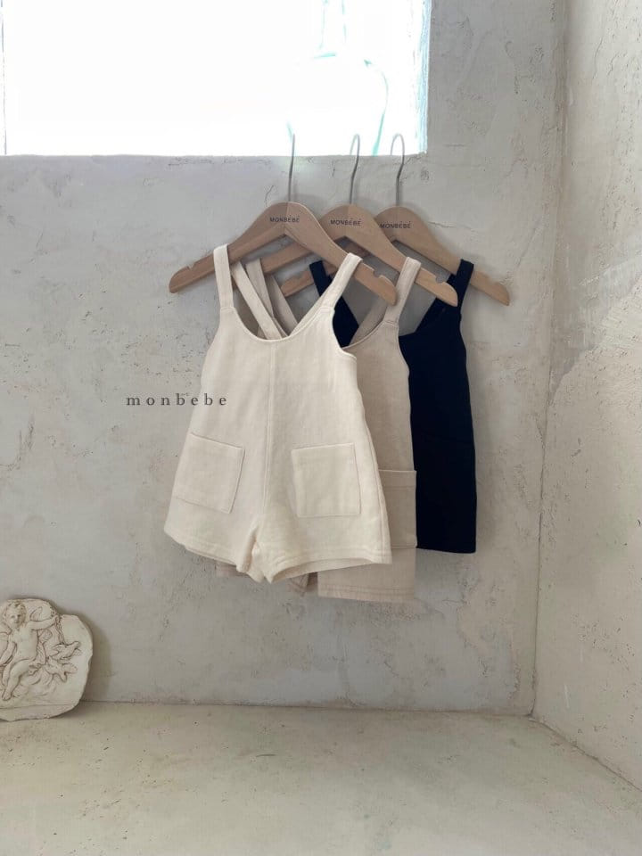 MONBEBE - Korean Children Fashion - #Kfashion4kids - Joel Dungarees Pants - 6