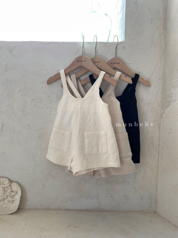 MONBEBE - Korean Children Fashion - #Kfashion4kids - Joel Dungarees Pants - 9