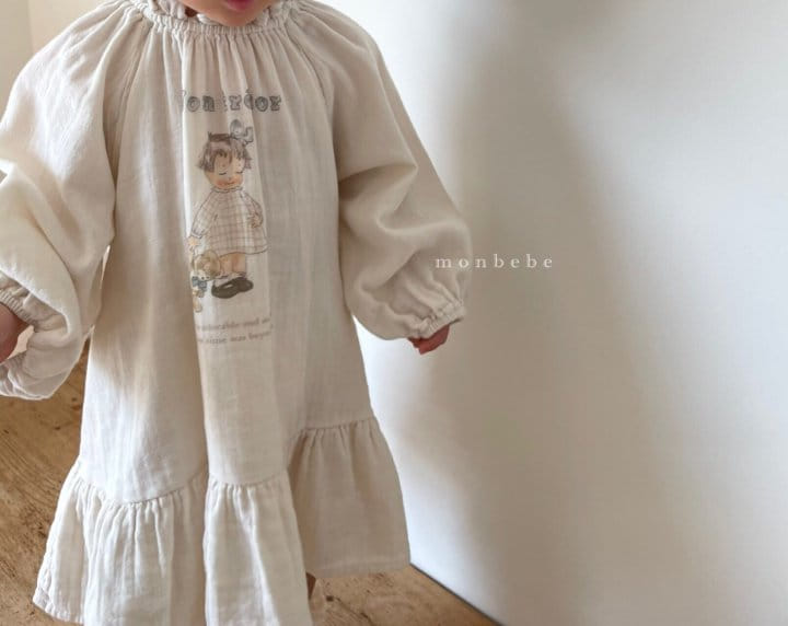 MONBEBE - Korean Children Fashion - #Kfashion4kids - Mon Treasure One-piece - 4