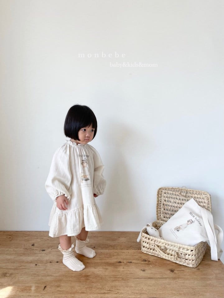 MONBEBE - Korean Children Fashion - #Kfashion4kids - Mon Treasure One-piece - 5