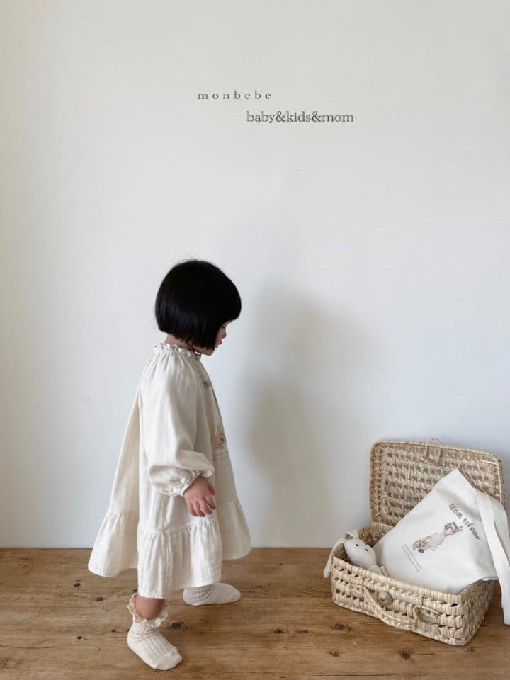 MONBEBE - Korean Children Fashion - #Kfashion4kids - Mon Treasure One-piece - 7