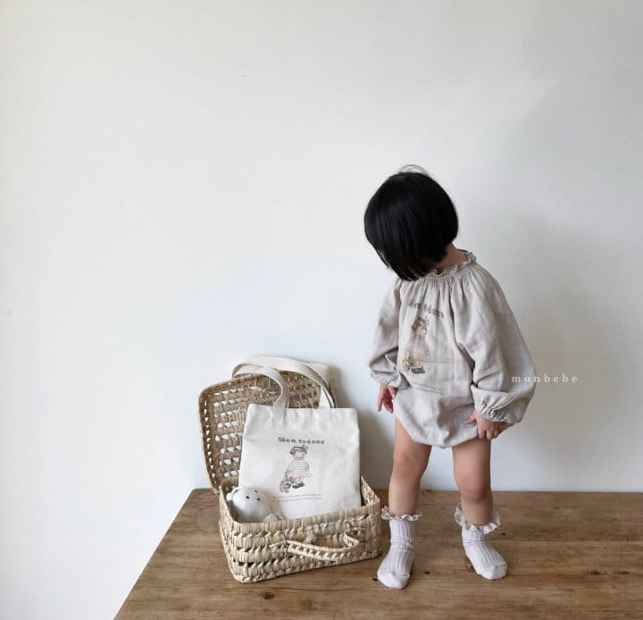 MONBEBE - Korean Children Fashion - #Kfashion4kids - Mon Treasure Bodysuit - 3