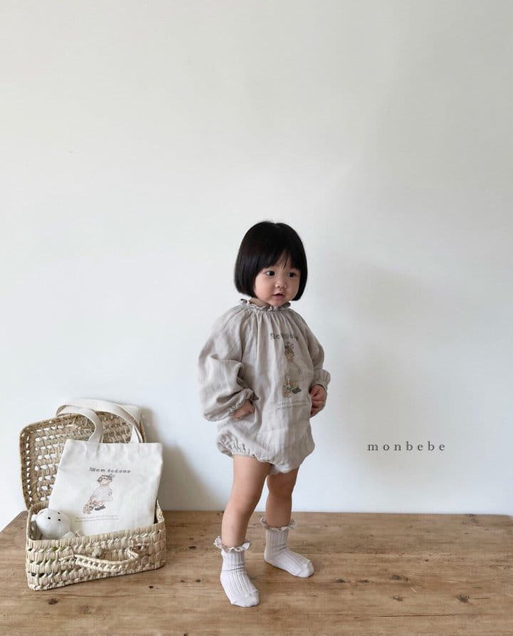 MONBEBE - Korean Children Fashion - #Kfashion4kids - Mon Treasure Bodysuit - 5