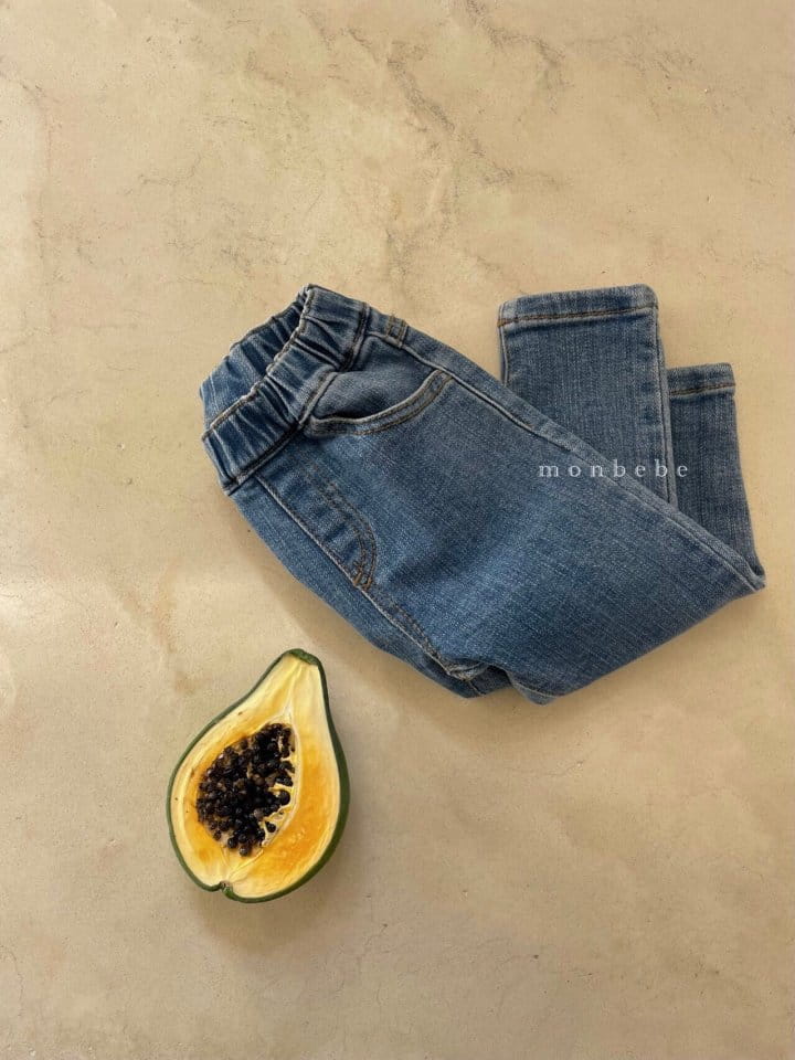 MONBEBE - Korean Children Fashion - #Kfashion4kids - Span Skinny Jeans - 4