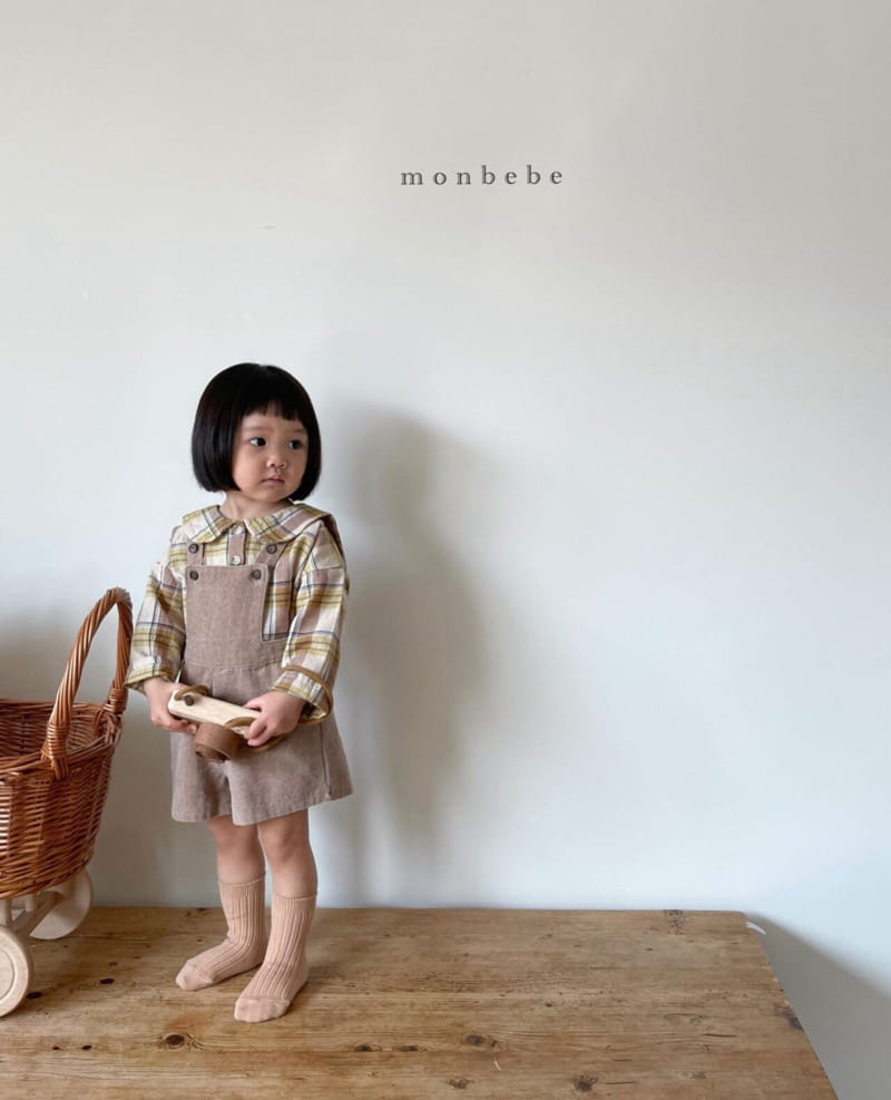 MONBEBE - Korean Children Fashion - #Kfashion4kids - Nania Dungarees Pants - 2