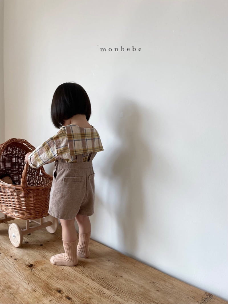 MONBEBE - Korean Children Fashion - #Kfashion4kids - Nania Dungarees Pants - 3