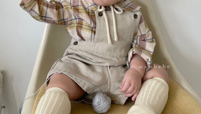 MONBEBE - Korean Children Fashion - #Kfashion4kids - Nania Dungarees Pants - 4