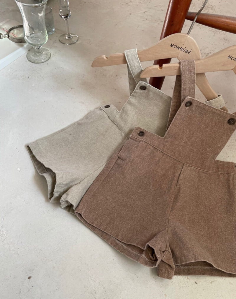 MONBEBE - Korean Children Fashion - #Kfashion4kids - Nania Dungarees Pants - 6