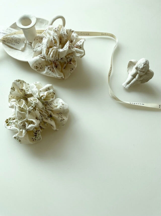 MONBEBE - Korean Children Fashion - #Kfashion4kids - Mini Rose Scrunchie - 6