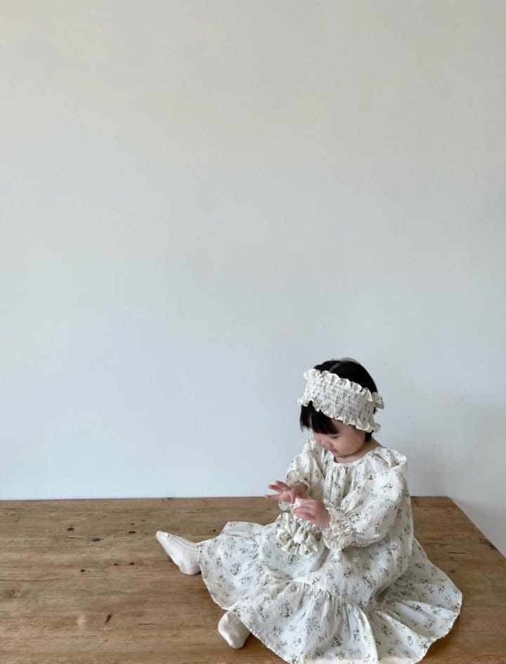 MONBEBE - Korean Children Fashion - #Kfashion4kids - Mini Rose One-piece - 6