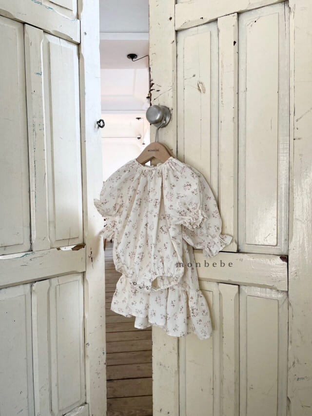 MONBEBE - Korean Children Fashion - #Kfashion4kids - Mini Rose Bodysuit - 3