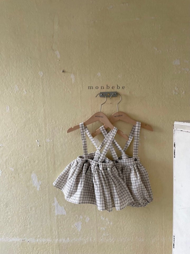 MONBEBE - Korean Children Fashion - #Kfashion4kids - Lio Dungarees Skirt - 11