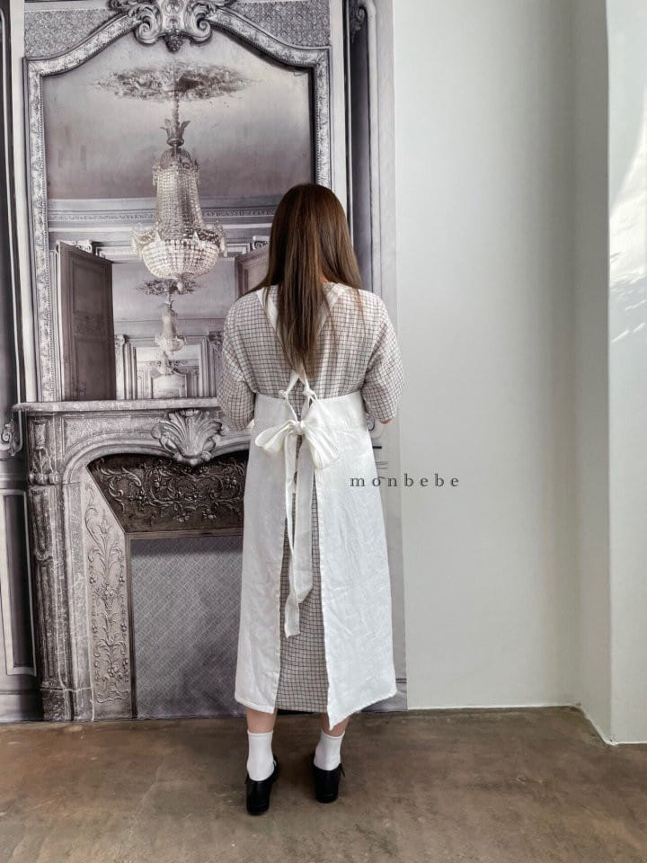MONBEBE - Korean Children Fashion - #Kfashion4kids - Mom Linen Apron