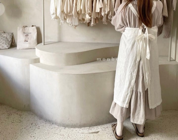 MONBEBE - Korean Children Fashion - #Kfashion4kids - Mom Linen Apron - 11