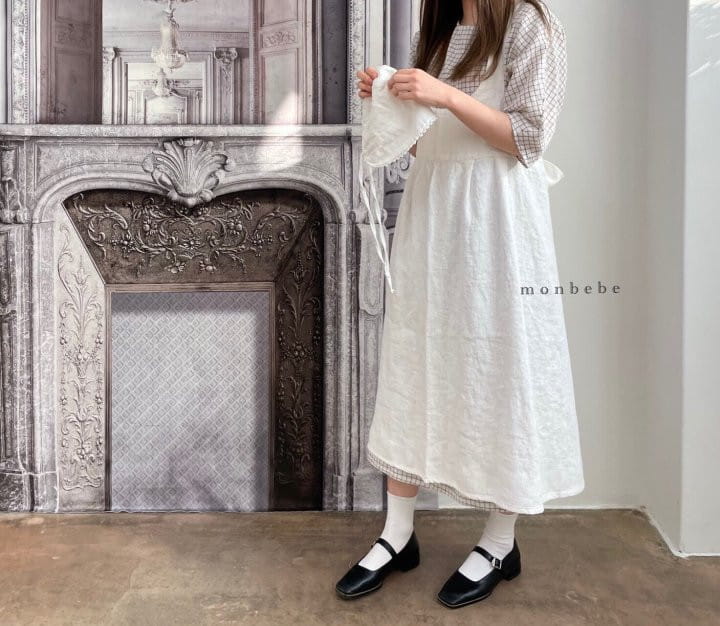 MONBEBE - Korean Children Fashion - #Kfashion4kids - Mom Linen Apron - 2