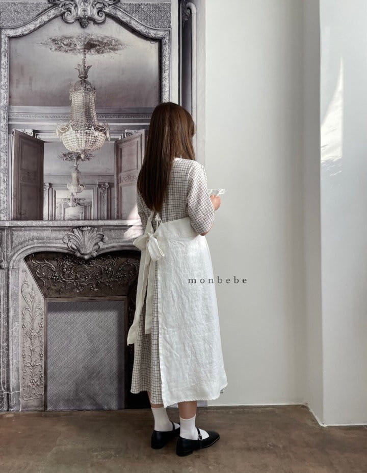 MONBEBE - Korean Children Fashion - #Kfashion4kids - Mom Linen Apron - 6