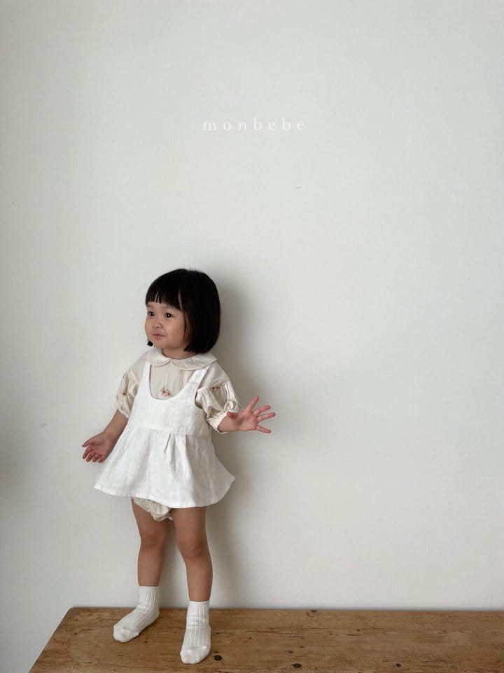 MONBEBE - Korean Children Fashion - #Kfashion4kids - Linen Apron - 5