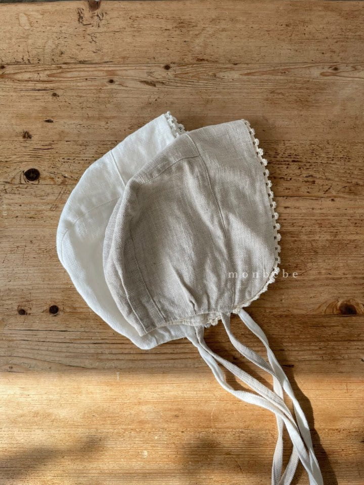 MONBEBE - Korean Children Fashion - #Kfashion4kids - Linen Bonnet - 11