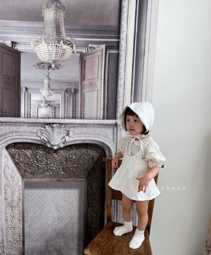 MONBEBE - Korean Children Fashion - #Kfashion4kids - Linen Bonnet - 5