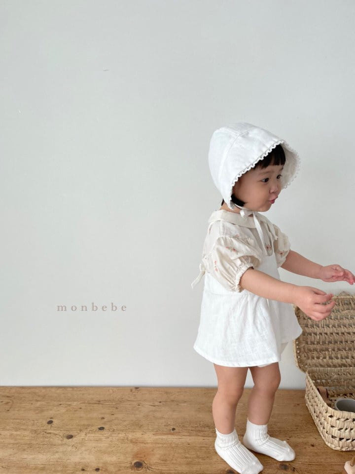 MONBEBE - Korean Children Fashion - #Kfashion4kids - Linen Bonnet - 6