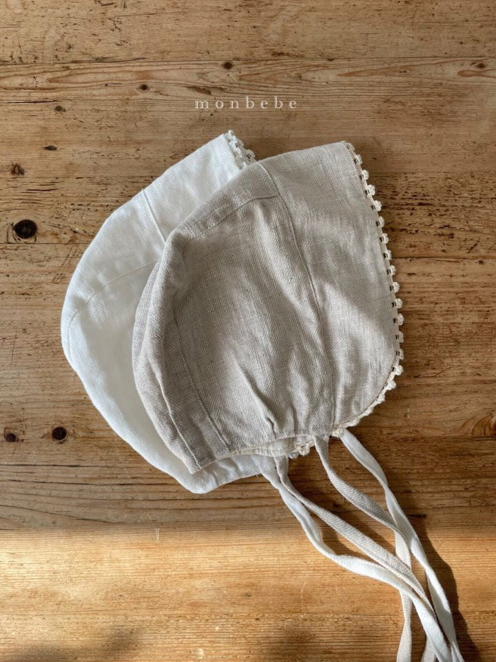 MONBEBE - Korean Children Fashion - #Kfashion4kids - Linen Bonnet - 9