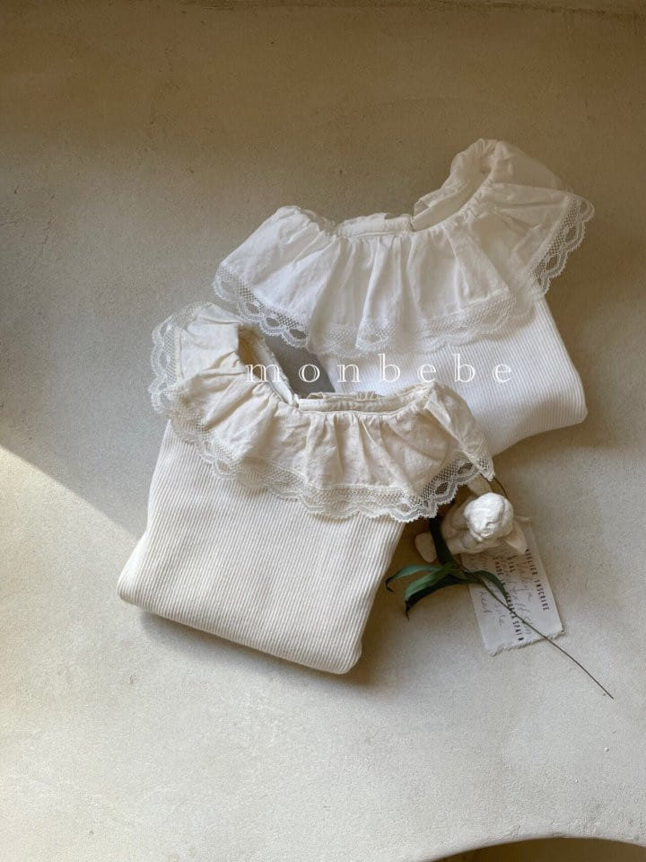 MONBEBE - Korean Children Fashion - #Kfashion4kids - Lulu Frill Tee - 2