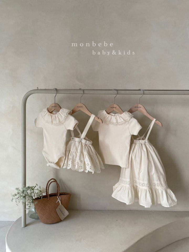 MONBEBE - Korean Children Fashion - #Kfashion4kids - Lulu Frill Tee - 4