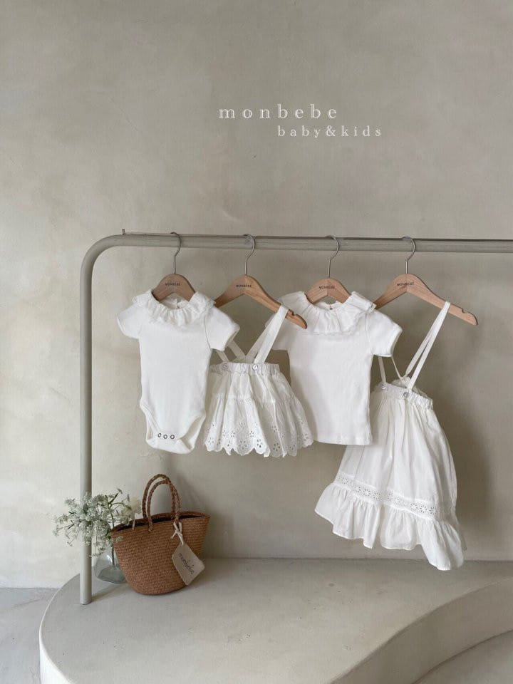 MONBEBE - Korean Children Fashion - #Kfashion4kids - Lulu Frill Tee - 6