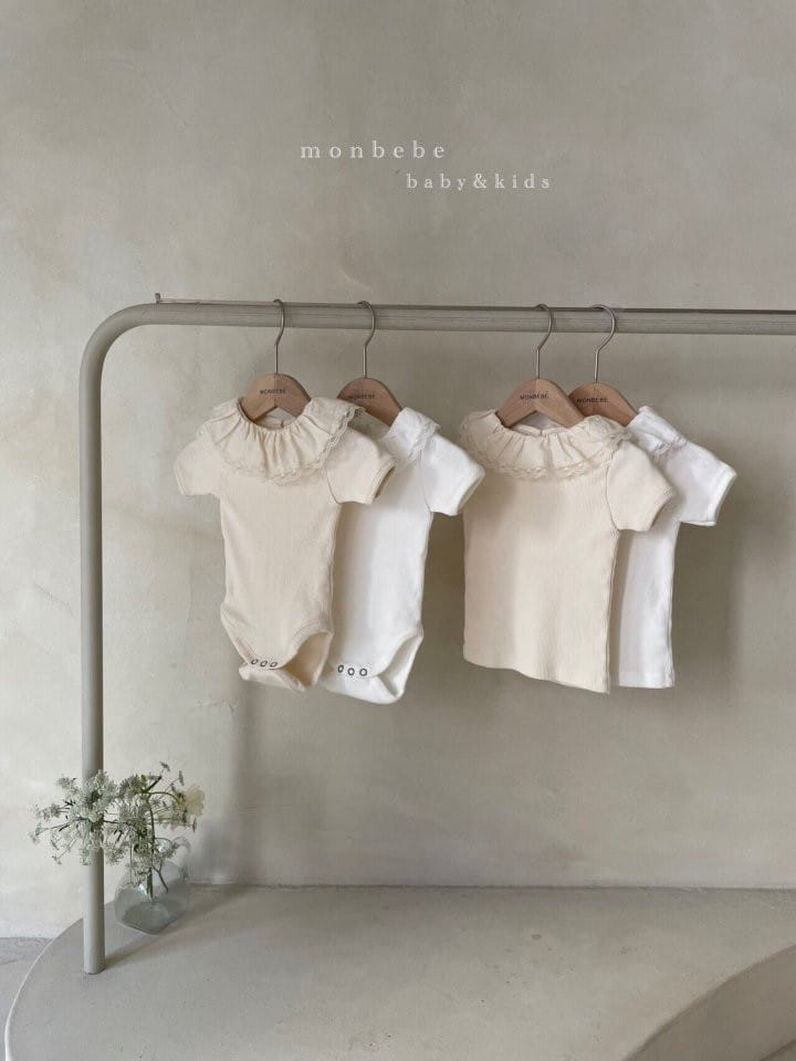 MONBEBE - Korean Children Fashion - #Kfashion4kids - Lulu Frill Bodysuit - 4