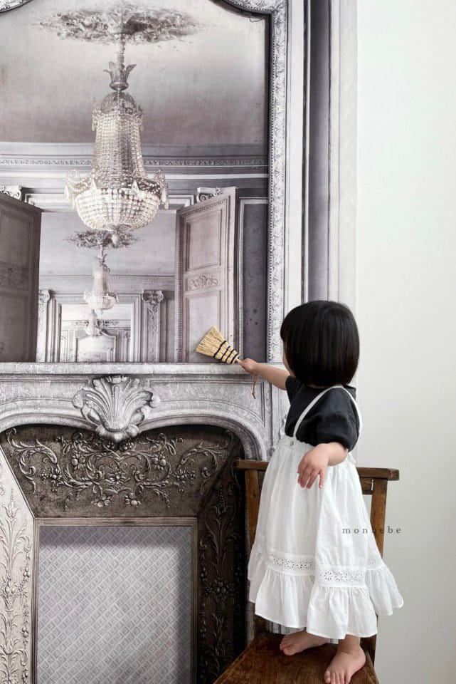 MONBEBE - Korean Children Fashion - #Kfashion4kids - Lace Long Skirt - 2