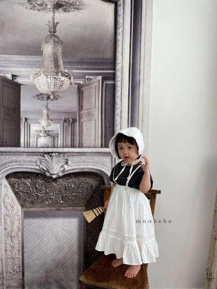 MONBEBE - Korean Children Fashion - #Kfashion4kids - Lace Long Skirt - 7